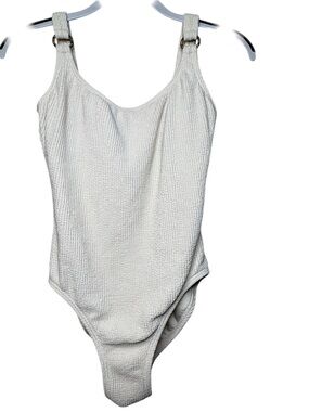 MICHAEL Michael Kors Cream-Beige Swim One-Piece